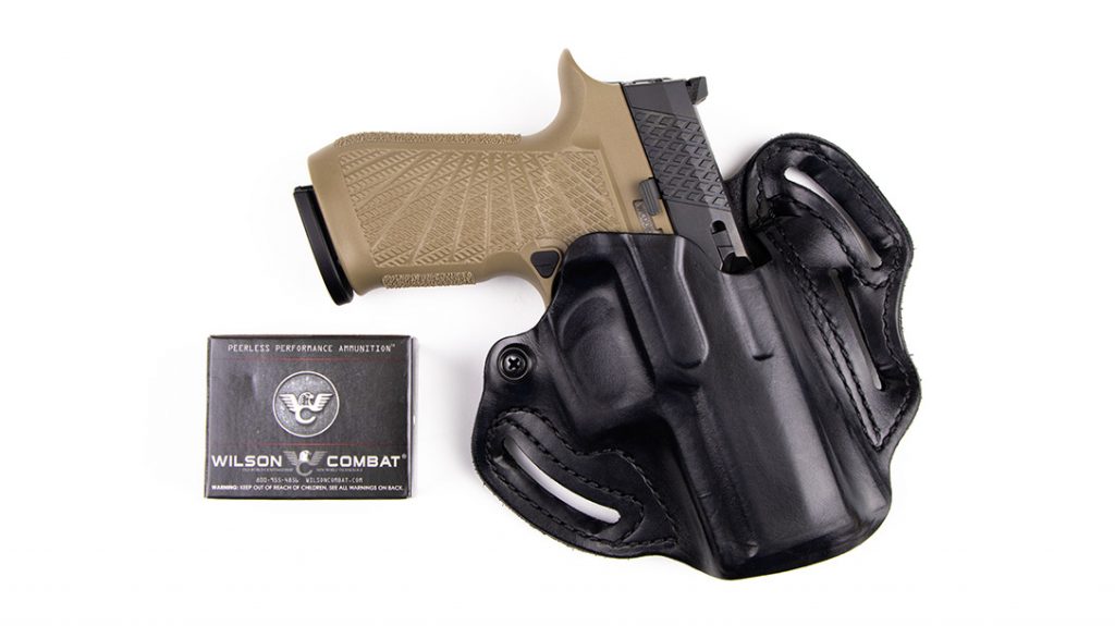 The Desantis Gunhide Speed Scabbard paired perfectly with the WCP320 EDC pistol. The rig rode quite comfortably.