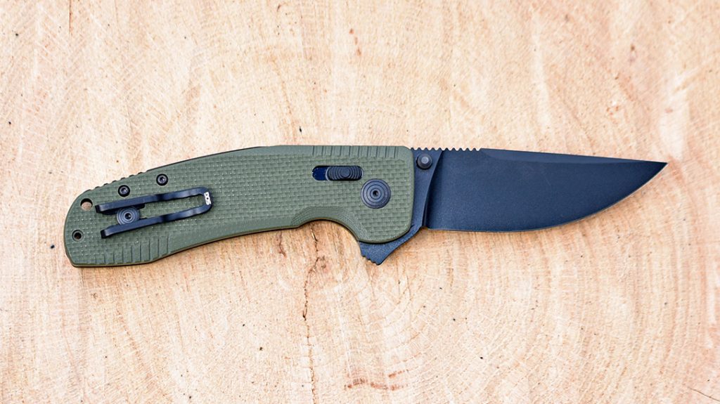 The TAC XR is a budget-friendly option that would fit perfectly into any pocket. SOG reinforced this model with a full steel inner skeleton for added strength.