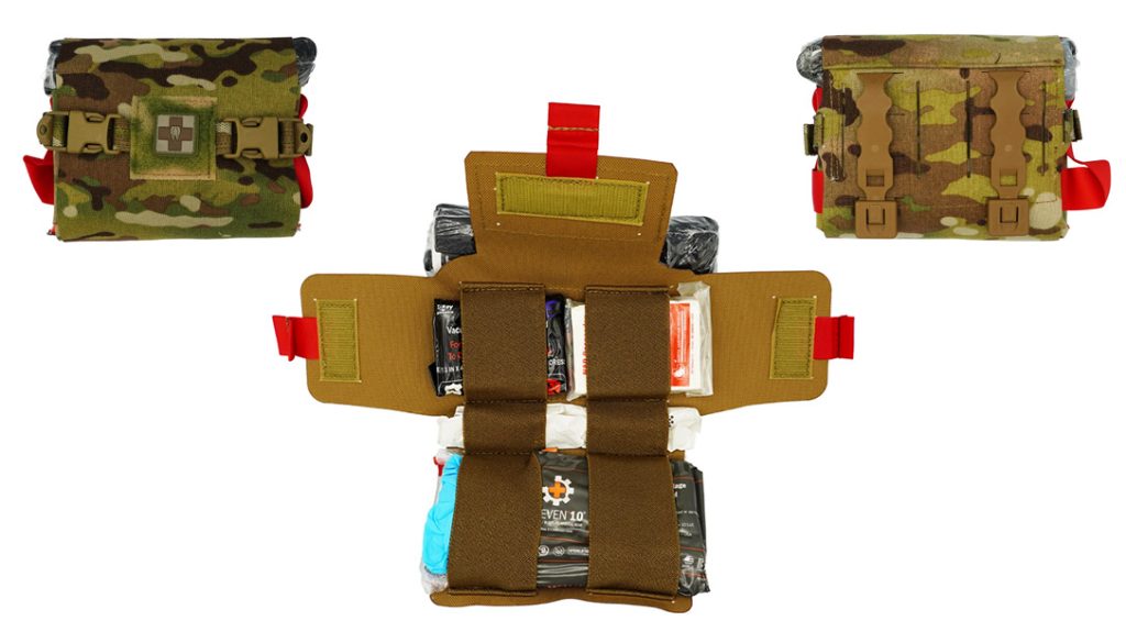 No battle belt would be complete without a medical kit as one of its 5 items.