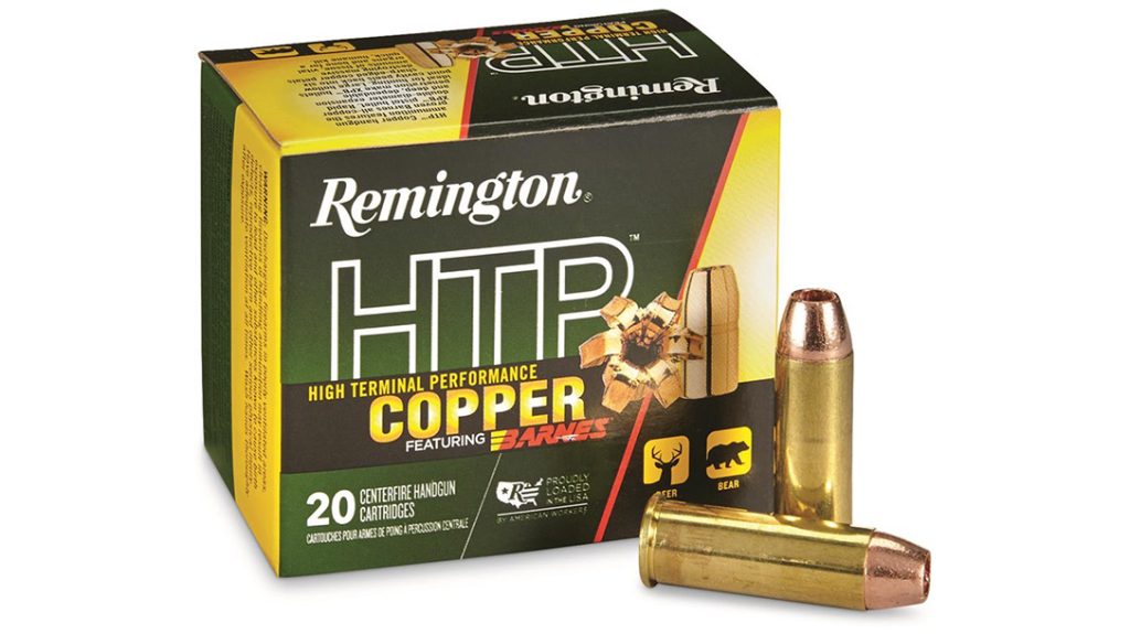 The .44 Remington Magnum is normally chambered for revolvers and some carbine rifles.