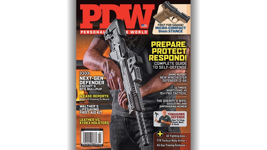 Personal Defense World Magazine February/March 2022.