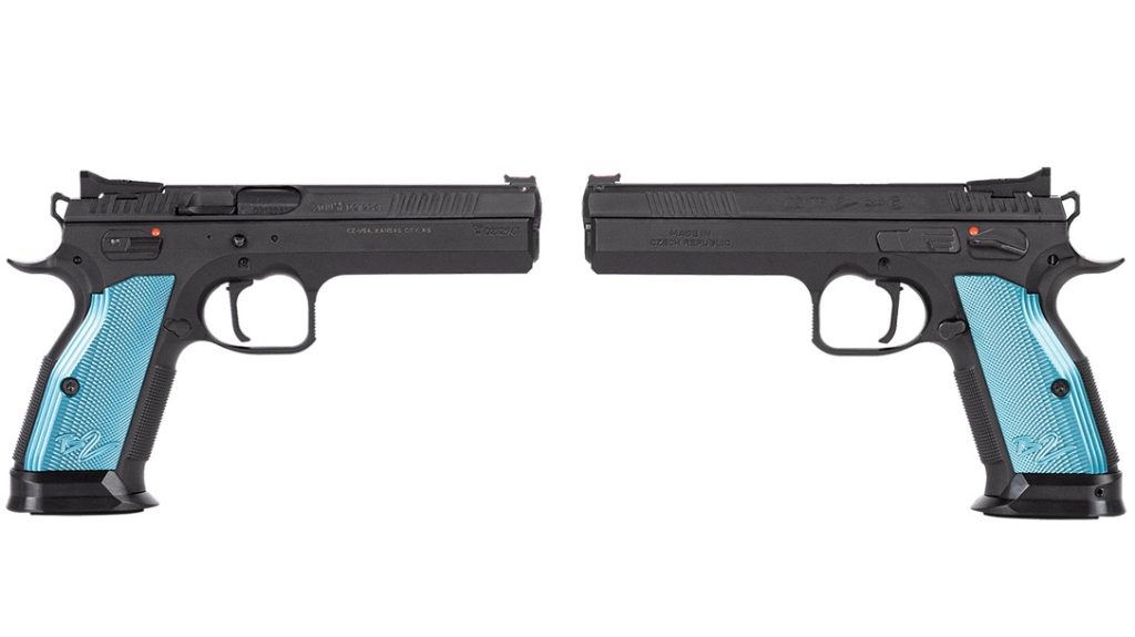 The CZ TS 2 .40 S&W Competition Pistol.