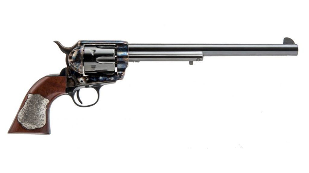 Movie Guns: Wyatt Earp's S.A. Frontier Buntline .45 LC from Tombstone.