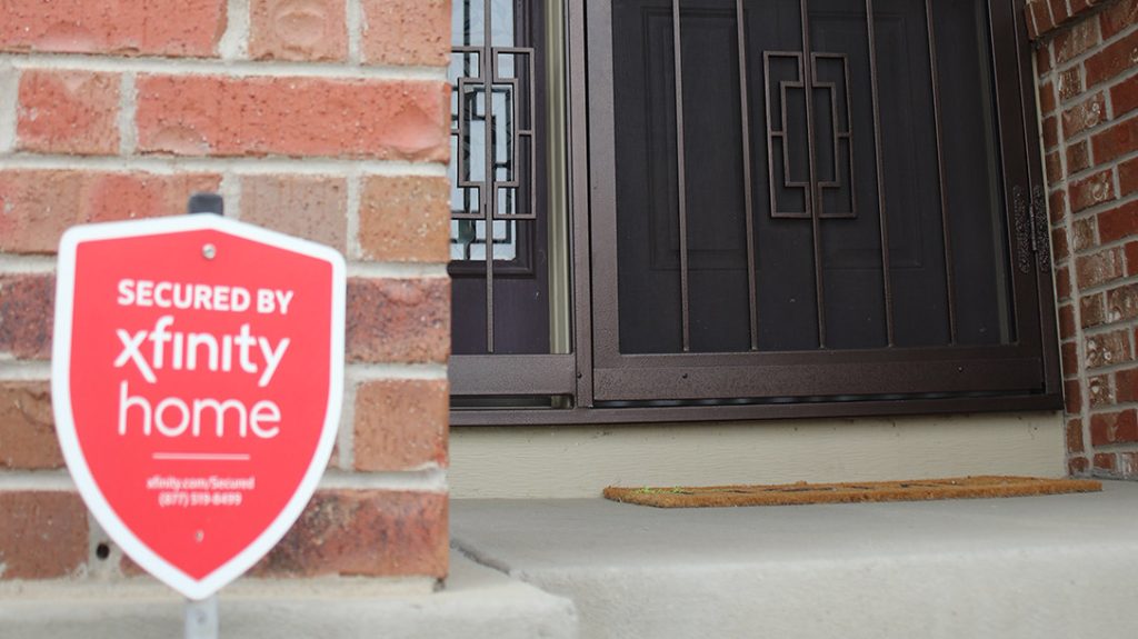 The more unappealing you make your home to potential invaders, the safer you’ll be. This alarm sign and security gate send a strong message and goes a long way to prevent a home invasion.