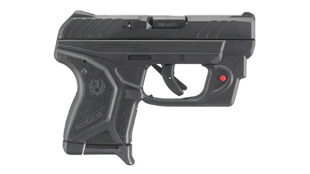 Ruger LCP II with Viridian E-Series Red Laser.