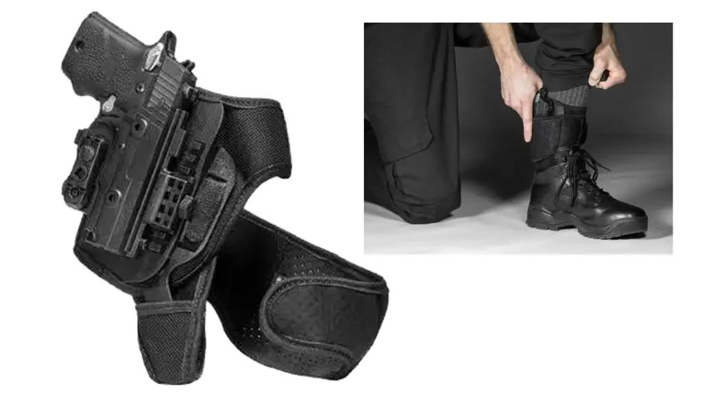 Ankle Holsters Concealed Carry: Alien Gear ShapeShifter Ankle Holster.