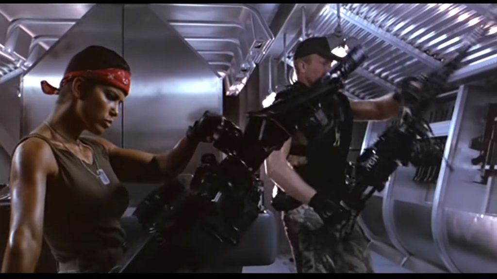 Scary Movie Guns: Aliens – M56 Smart Gun.