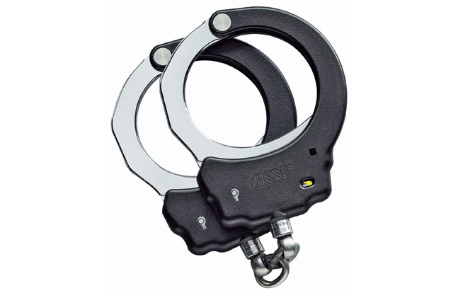 ASP’s handcuffs were the first to feature keyholes on both sides, making it much easier to de-cuff suspects.