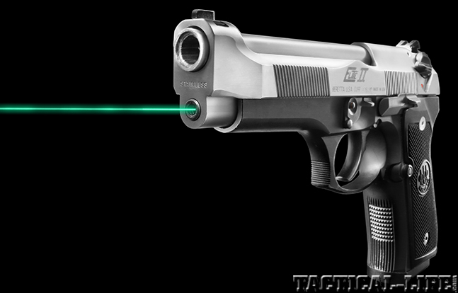 Beretta 92 LaserMax Green Guide Rod Laser