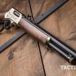 Henry 45-70 lever action rifle right angle