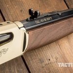 Henry 45-70 lever action rifle brass
