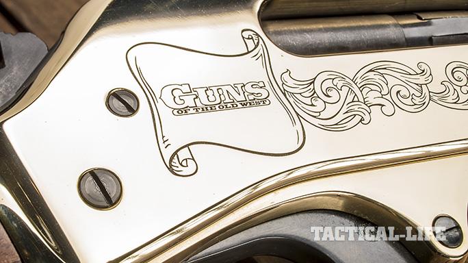 Henry 45-70 lever action rifle engraving