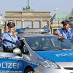 Berlin Police vehicle