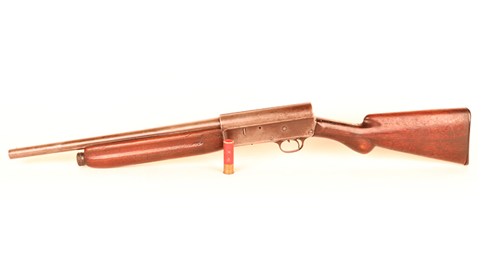 Remington Model 11 shotgun left profile