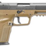 FN FDE BLK fn five-seven pistol right profile