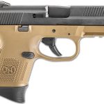 FN FDE BLK FNS-9 Compact pistol right profile