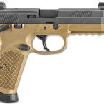 FN FDE BLK FNX-45 TACTICAL pistol right profile