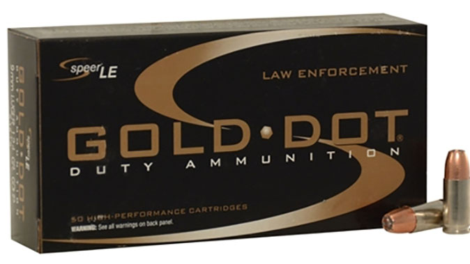 speer gold dot french national police duty ammo