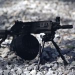 Kalashnikov RPK-16 machine gun angle