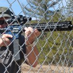 FN 15 Competition rifle fence shooting