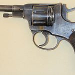 soviet pistols Nagant M1895 revolver left profile