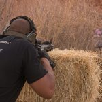 scoped carbine buck doyle hay bail shoot angle