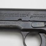 surplus 1911 pistol slide left side
