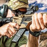 cmmg Mk57 guard pistol aiming