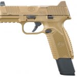 FN 509 Tactical pistol extended mag left profile