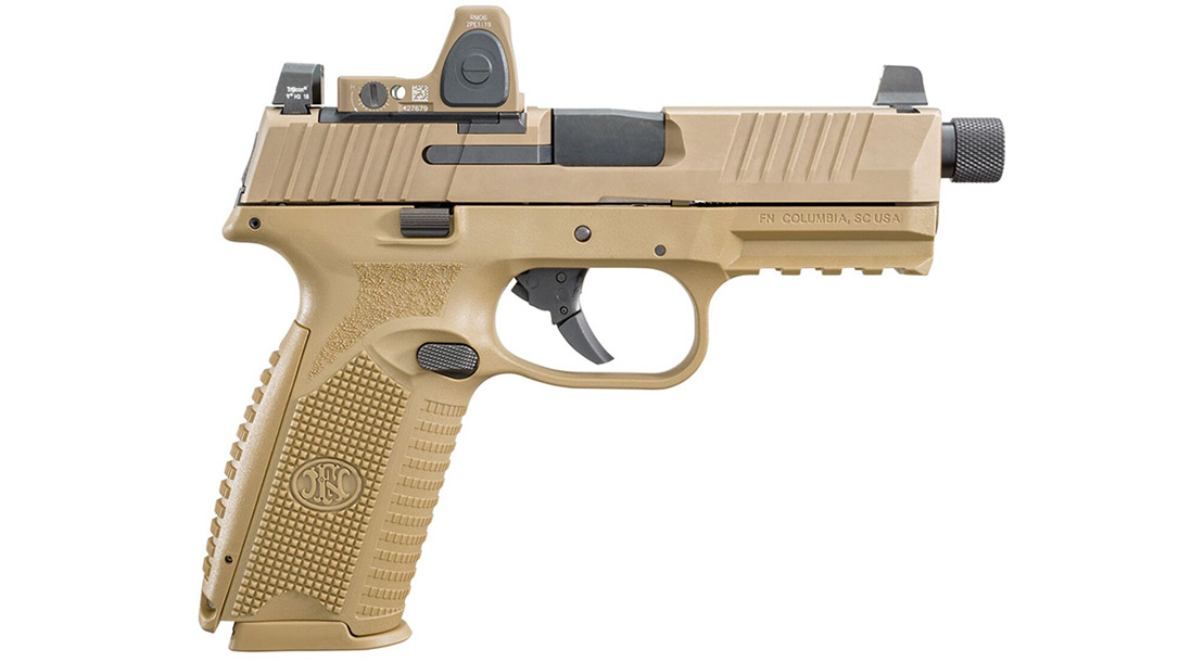 FN 509 Tactical pistol optic right profile