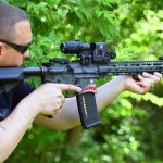 Custom AR-15 Build, Tommy Gun, range