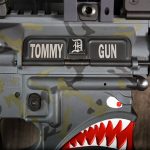 Custom AR-15 Build, Tommy Gun, dust cover up