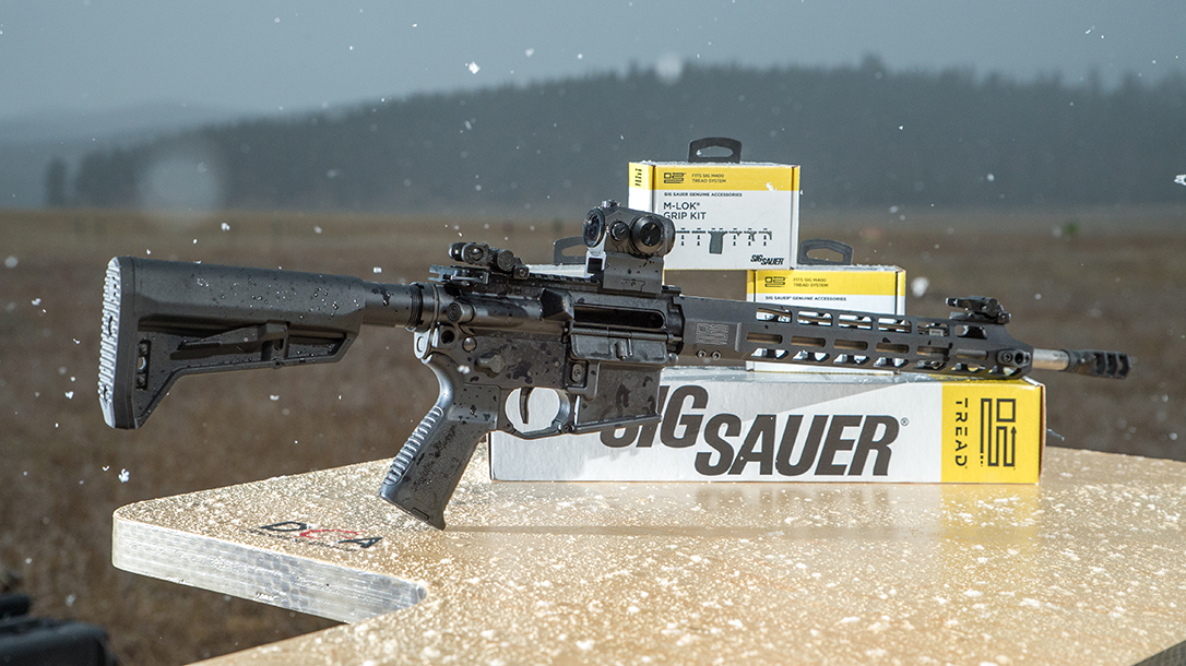 Sig Sauer M400 Tread rifle, SIG M400 Tread rifle, SIG M400 Tread Test