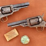 Variations of Whitney Pocket Model revolvers in .31 caliber.