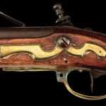 Dutch Flintlock musket, receiver.