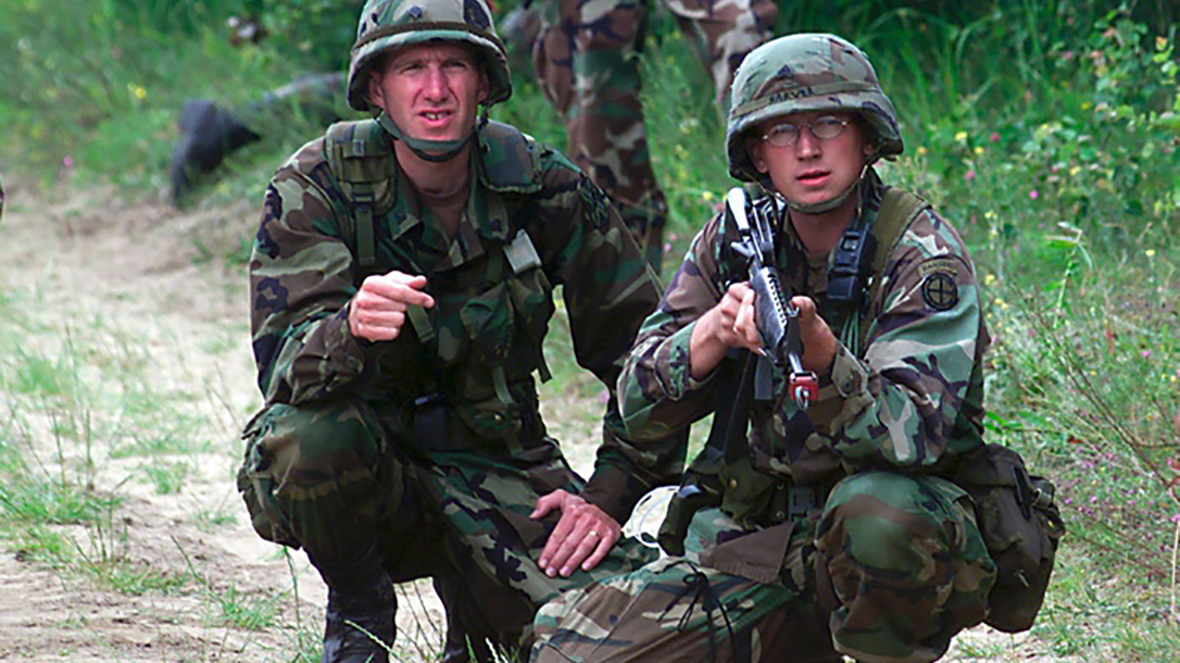 BDU Woodland camouflage, U.S. Army National Guardsmen