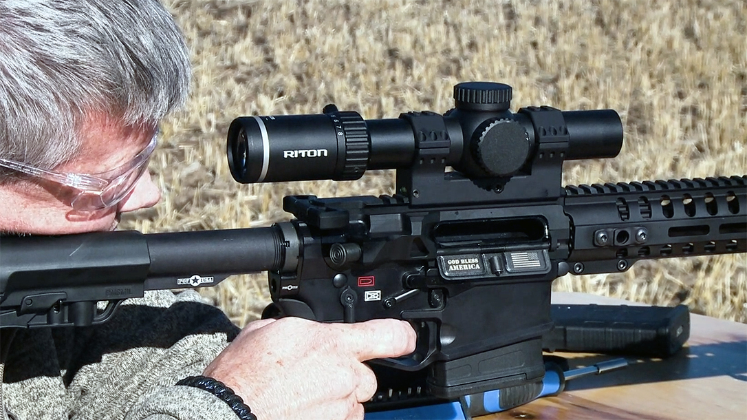 Designed by a Navy SEAL sniper, the Riton X7 Tactix 1-8x28 delivers.
