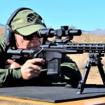 Shooting the compact rifle design proved extremely capable.