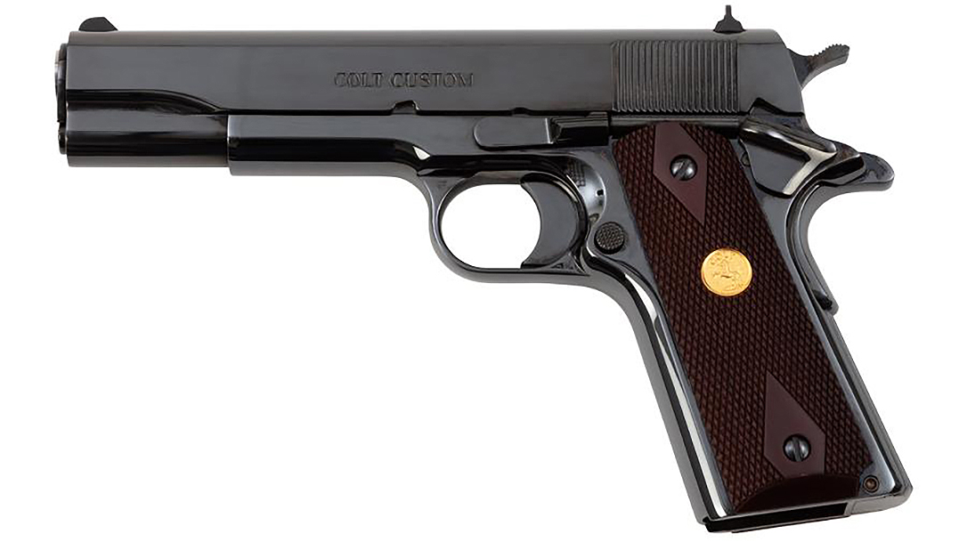 The Colt 1911 Classic sports a 70 Series firing system and royal blue finish.