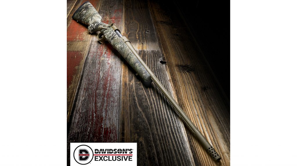 The Winchester Model 70 FDE Cerakote is available exclusively from Davidson's. 