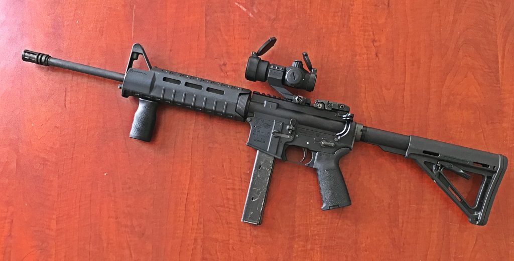 Colt AR in 9mm