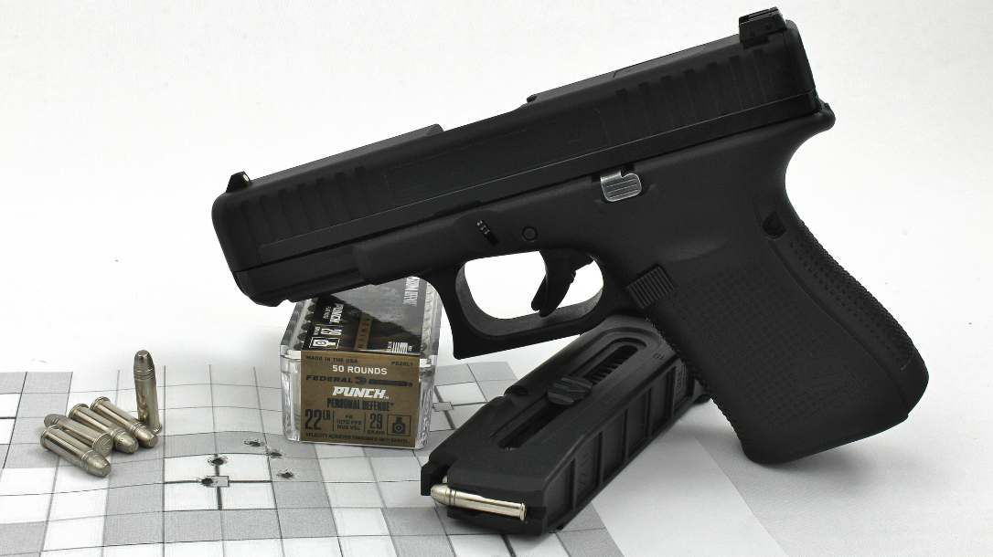 The Glock 44 is a reliable 22 LR test platform