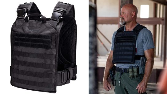 The BulletSafe Tactical Plate Carrier beefs up protection.