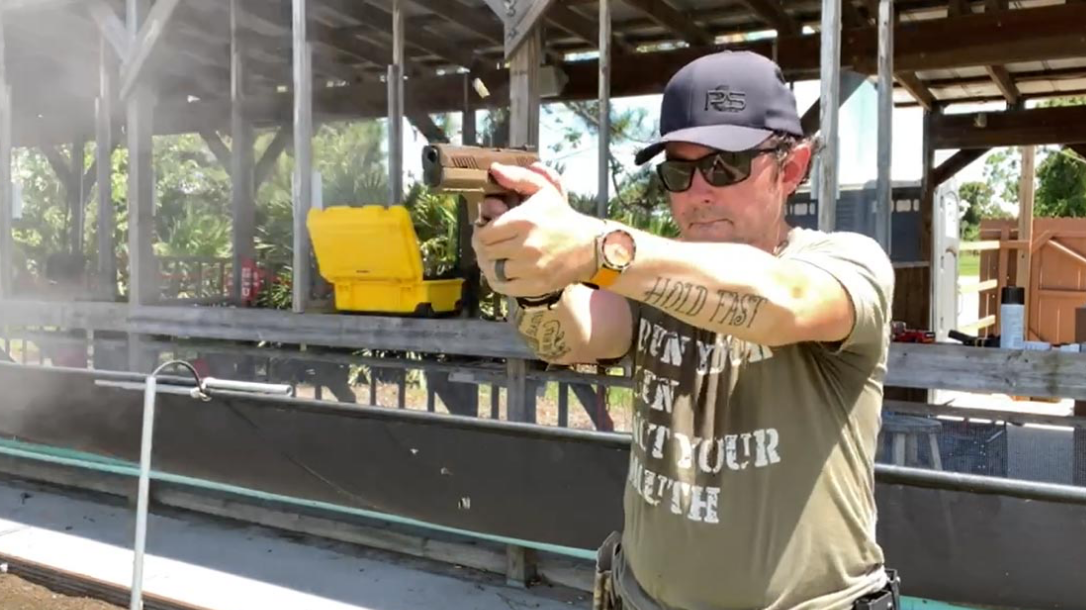 during the Sig M18 review the author went hands on with a lot of guns