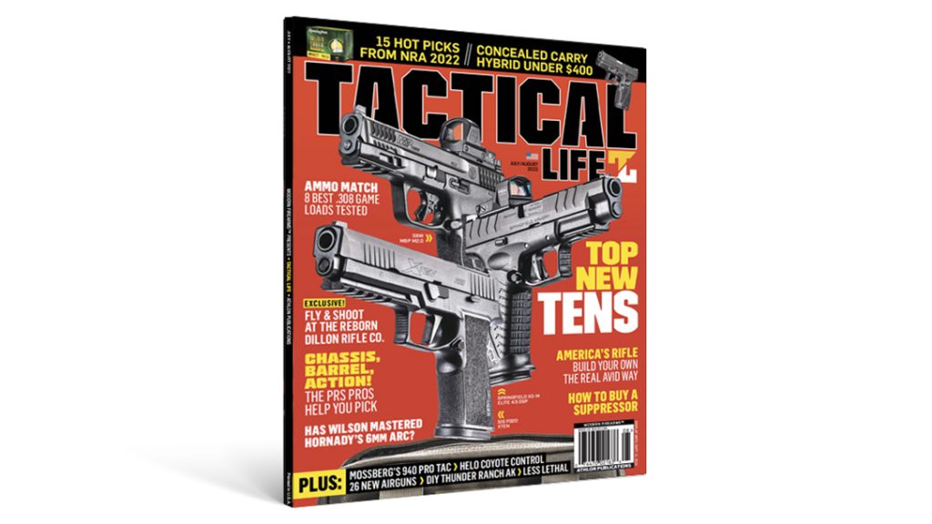 The July-August issue of Tactical Life magazine.