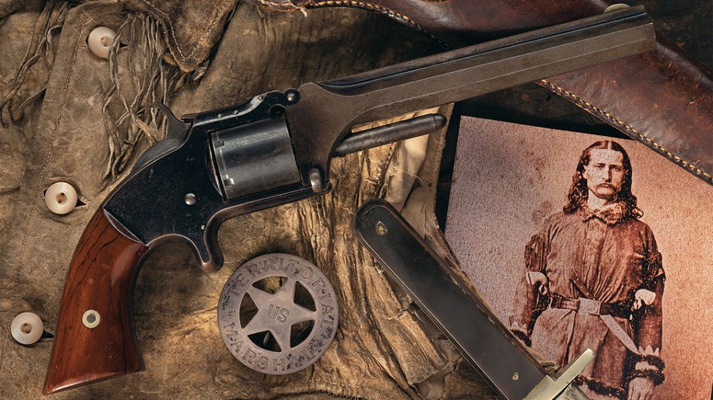The Colt 1851 Navy carried by Wild Bill Hickok. 