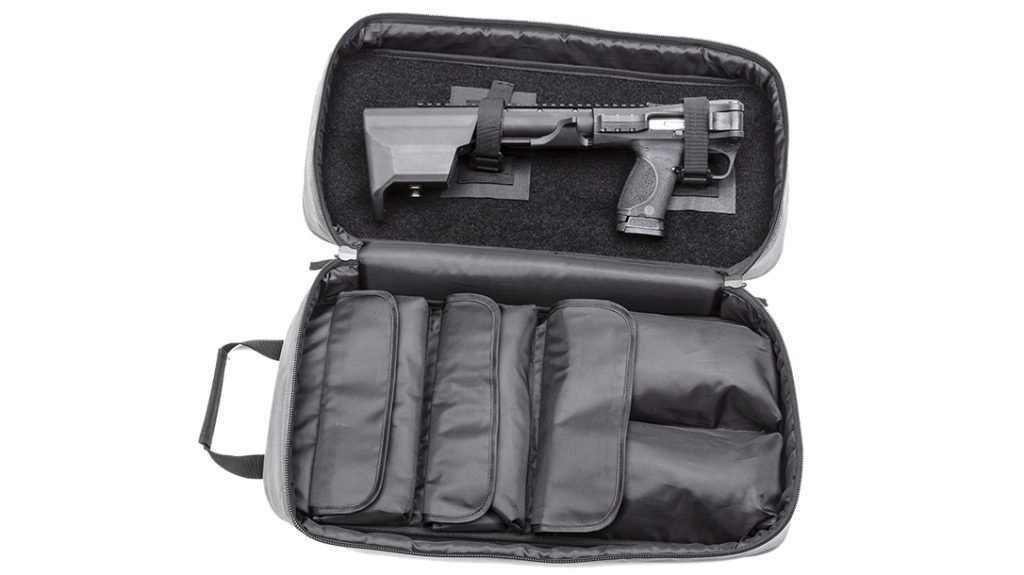 The S&W M&P FPC comes in a nondescript carrying case.