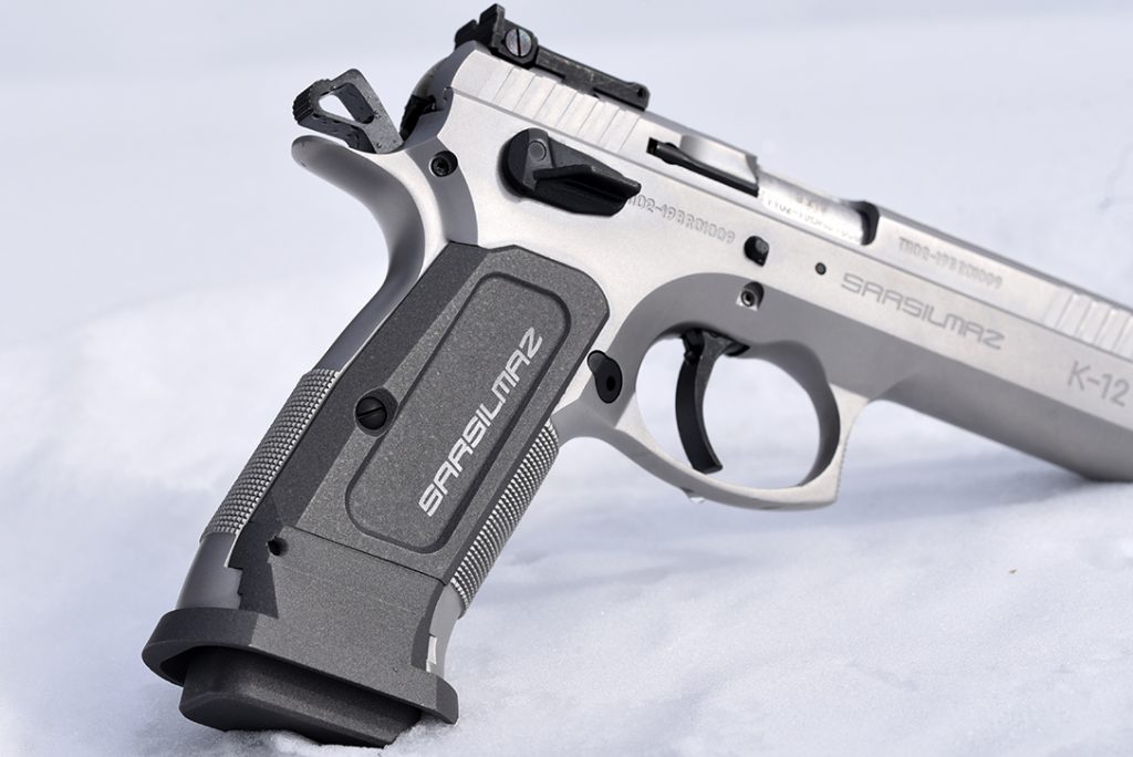 The metal gripframe and flared magwell deliver desired features in a sport pistol.
